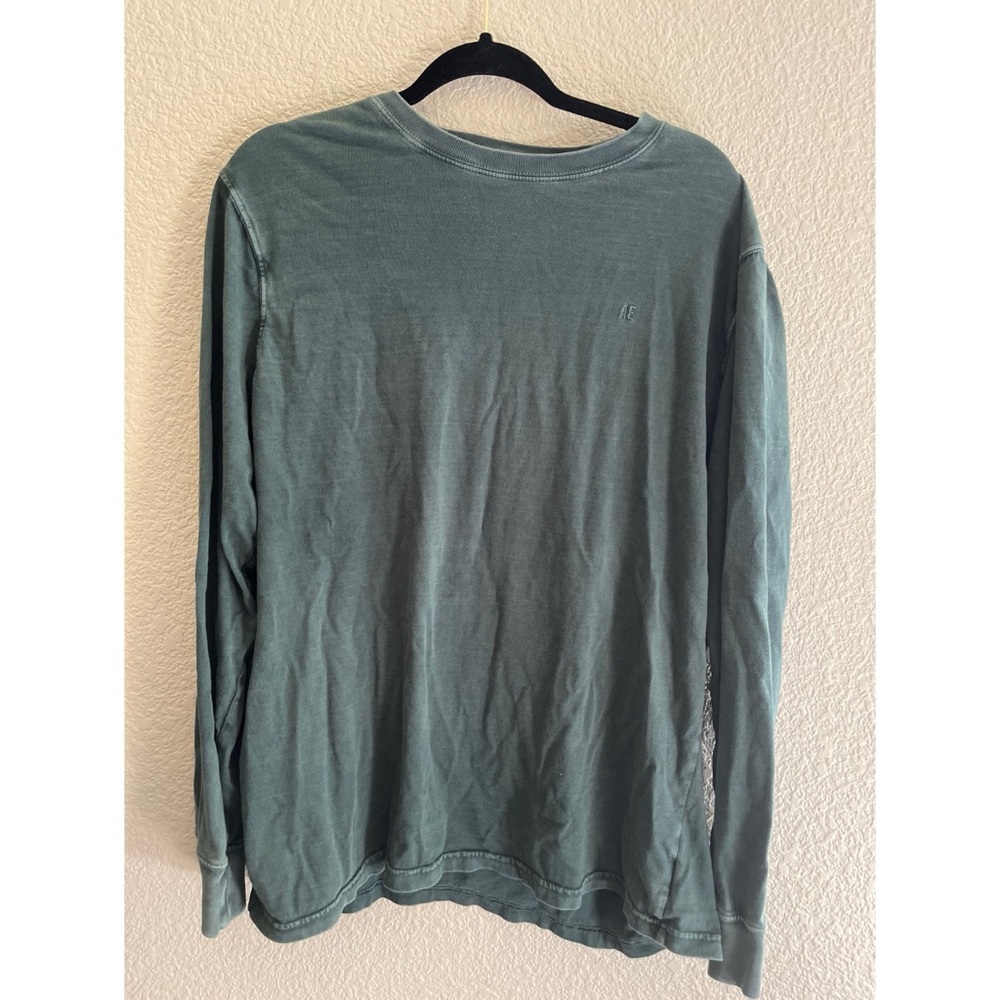 American Eagle Pine Green Long Sleeve Tee Men’s Size XL